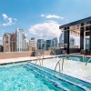 Rooftop pool at 500 West Trade